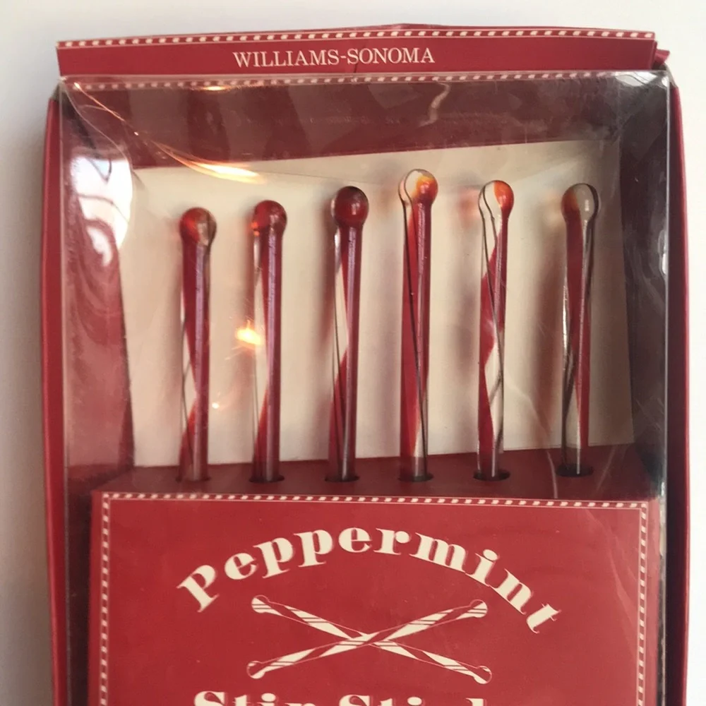 Williams Sonoma Peppermint Stir Sticks